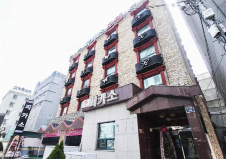 Picasso Motel Haeundae 釜山広域市 エクステリア 写真