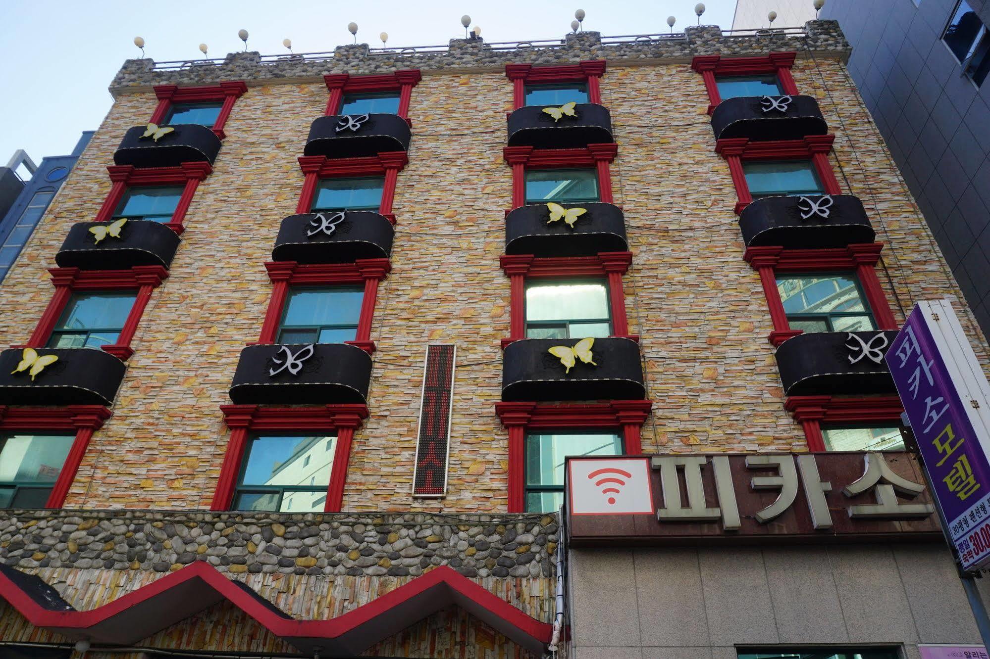 Picasso Motel Haeundae 釜山広域市 エクステリア 写真