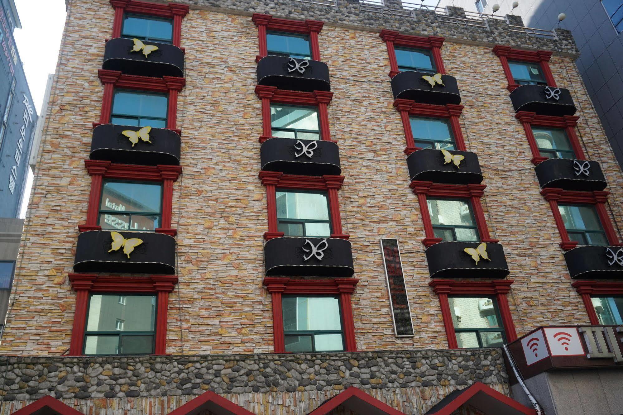 Picasso Motel Haeundae 釜山広域市 エクステリア 写真
